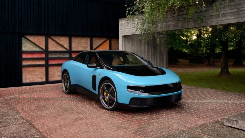 Ferrari lança primeiro carro elétrico da história e vê ações despencarem após reação negativa do mercado