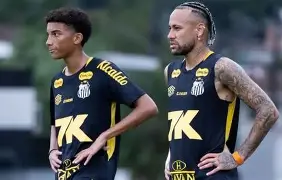 Neymar e Robinho Jr.: bastidores da briga em treino do Santos expõem clima tenso
