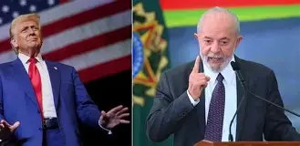 Lula ataca Flávio Bolsonaro após encontro com Trump e acusa senador de “trair a pátria”