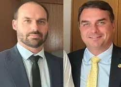 Flávio Bolsonaro rebate acusações e nega envio de dinheiro para Eduardo Bolsonaro