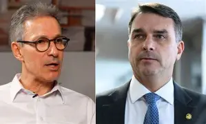 Zema sobe o tom contra Flávio Bolsonaro e acende alerta na direita para 2026 Zema sobe o tom contra Flávio Bolsonaro e acende alerta na direita para 2026