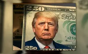 Governo Trump prepara nota de US$ 250 com rosto do presidente e provoca debate histórico nos EUA