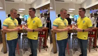 Derrite lança pré-candidatura ao Senado em evento com Flávio Bolsonaro em Sorocaba