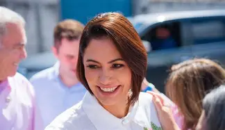 Michelle Bolsonaro critica alianças políticas e reafirma apoio a Eduardo Girão no Ceará Michelle Bolsonaro critica alianças políticas e reafirma apoio a Eduardo Girão no Ceará