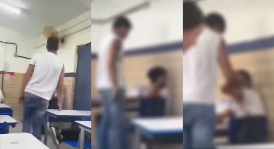 Adolescente é apreendido após agredir colega dentro de escola no Sertão de Pernambuco Adolescente é apreendido após agredir colega dentro de escola no Sertão de Pernambuco