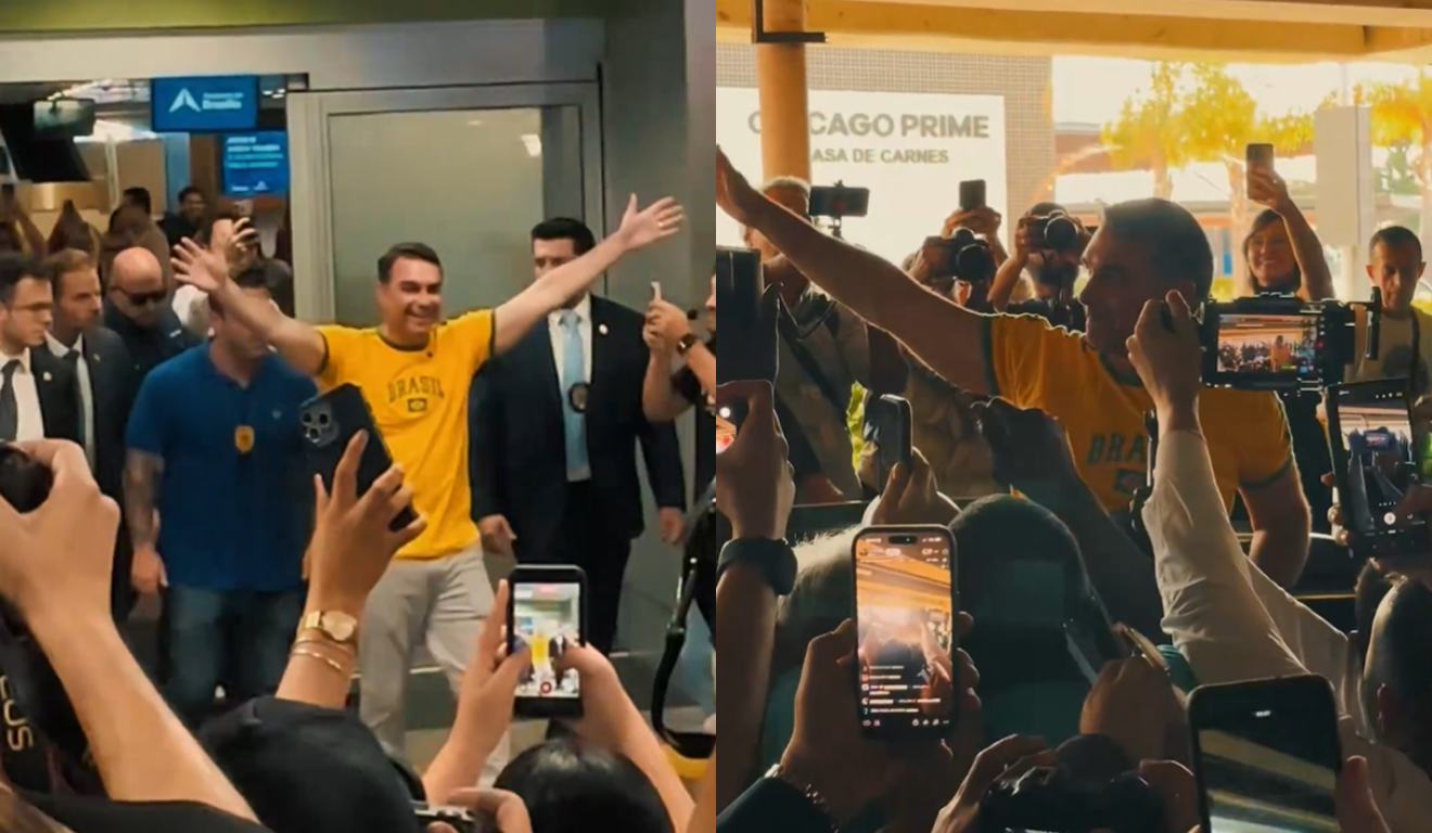 Flávio Bolsonaro retorna ao Brasil após encontro com Trump e reforça articulação internacional para 2026