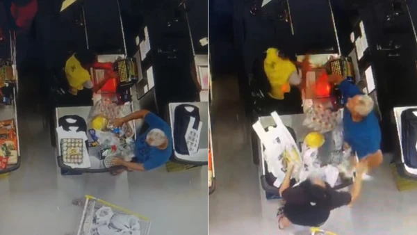 Tapa no caixa, revolta nacional: cliente agride funcionária de supermercado na Bahia e caso explode nas redes Tapa no caixa, revolta nacional: cliente agride funcionária de supermercado na Bahia e caso explode nas redes