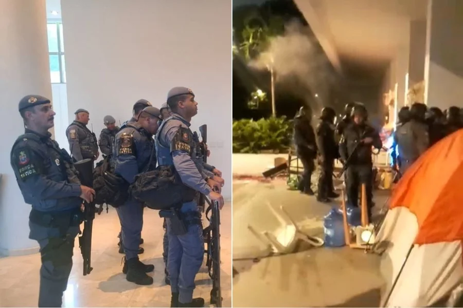Tarcísio defende ação da PM na USP e critica atos de vandalismo na Reitoria
