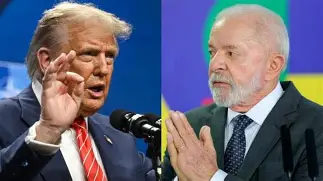 Lula se reúne com Donald Trump na Casa Branca em encontro marcado por tensão comercial e baixa aprovação dos líderes