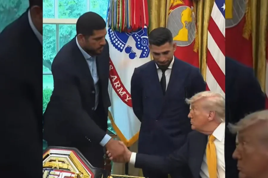 Trump anuncia evento de UFC na Casa Branca no dia do próprio aniversário e exalta lutador brasileiro