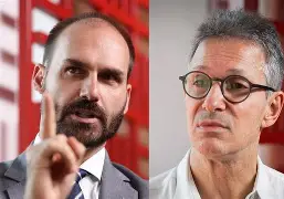Eduardo Bolsonaro Defende Flávio e Sinaliza Ruptura com o Novo Após Críticas de Romeu Zema
