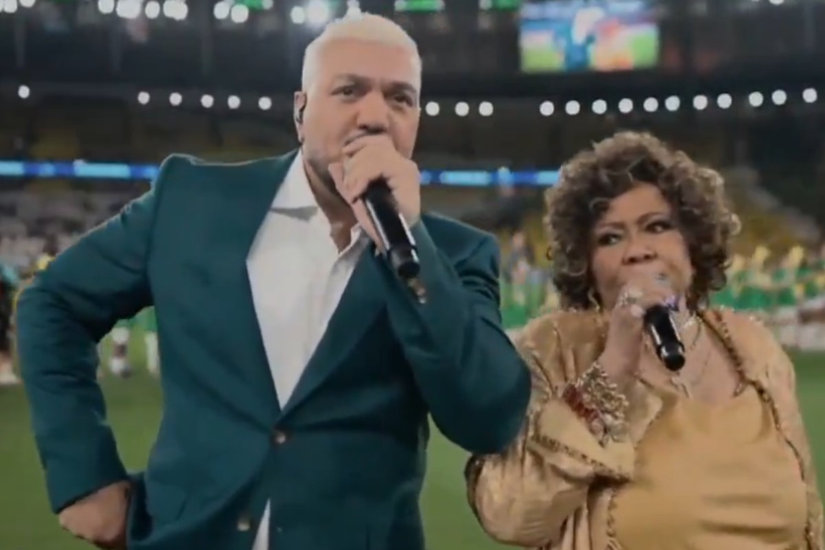 “Era melhor deixar o samba morrer”: Belo e Alcione viram alvo de críticas após Hino Nacional no Maracanã