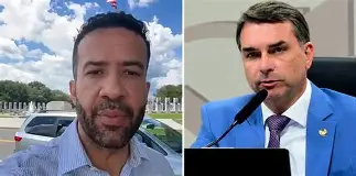Janones diz que EUA ficaram “em choque” com denúncias contra Flávio, mas internet relembra caso das rachadinhas