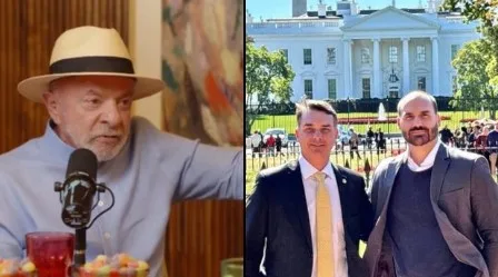 Lula chama Eduardo Bolsonaro de “filho do satanás” e acusa família Bolsonaro de tentar influenciar eleições de 2026 Lula chama Eduardo Bolsonaro de “filho do satanás” e acusa família Bolsonaro de tentar influenciar eleições de 2026