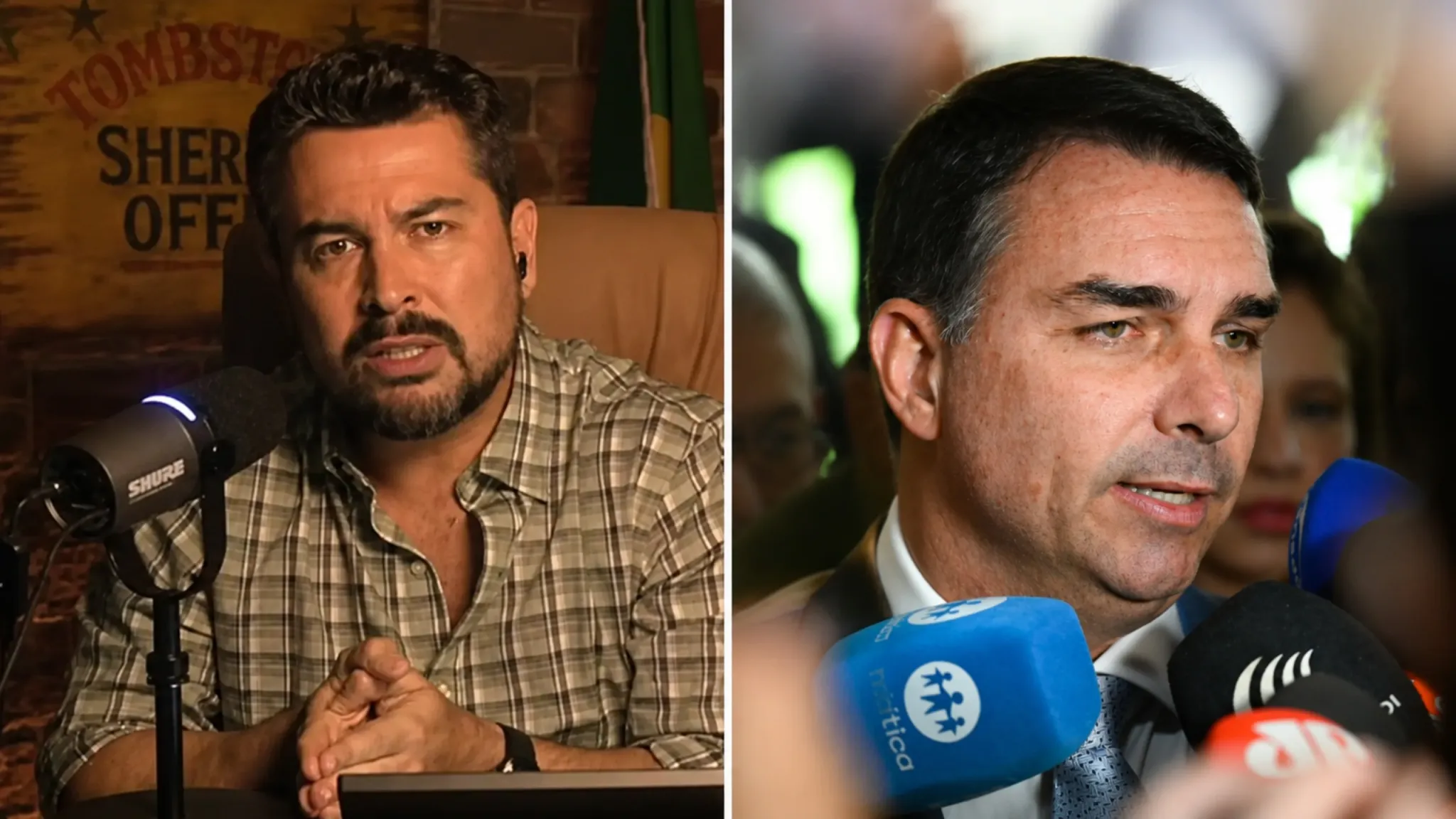 Flávio Bolsonaro repudia fala de Paulo Figueiredo sobre mulheres, e influenciador mantém apoio ao senador após reconhecer reação pública