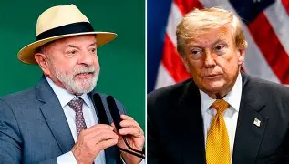 Novo tarifaço de Trump contra o Brasil entra em vigor e ameaça até € 10 bilhões em exportações Novo tarifaço de Trump contra o Brasil entra em vigor e ameaça até € 10 bilhões em exportações