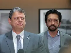 Tarcísio e Ricardo Nunes participam de cerimônia pelos 94 anos da Revolução Constitucionalista em São Paulo