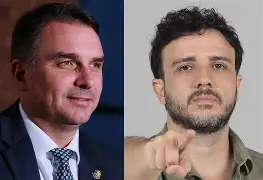 Renan Santos volta a atacar Flávio Bolsonaro e questiona candidatura do senador à Presidência Renan Santos volta a atacar Flávio Bolsonaro e questiona candidatura do senador à Presidência