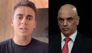 Nikolas Ferreira critica decisão de Moraes que impede visita de Flávio Bolsonaro a Jair Bolsonaro e fala em “perseguição”