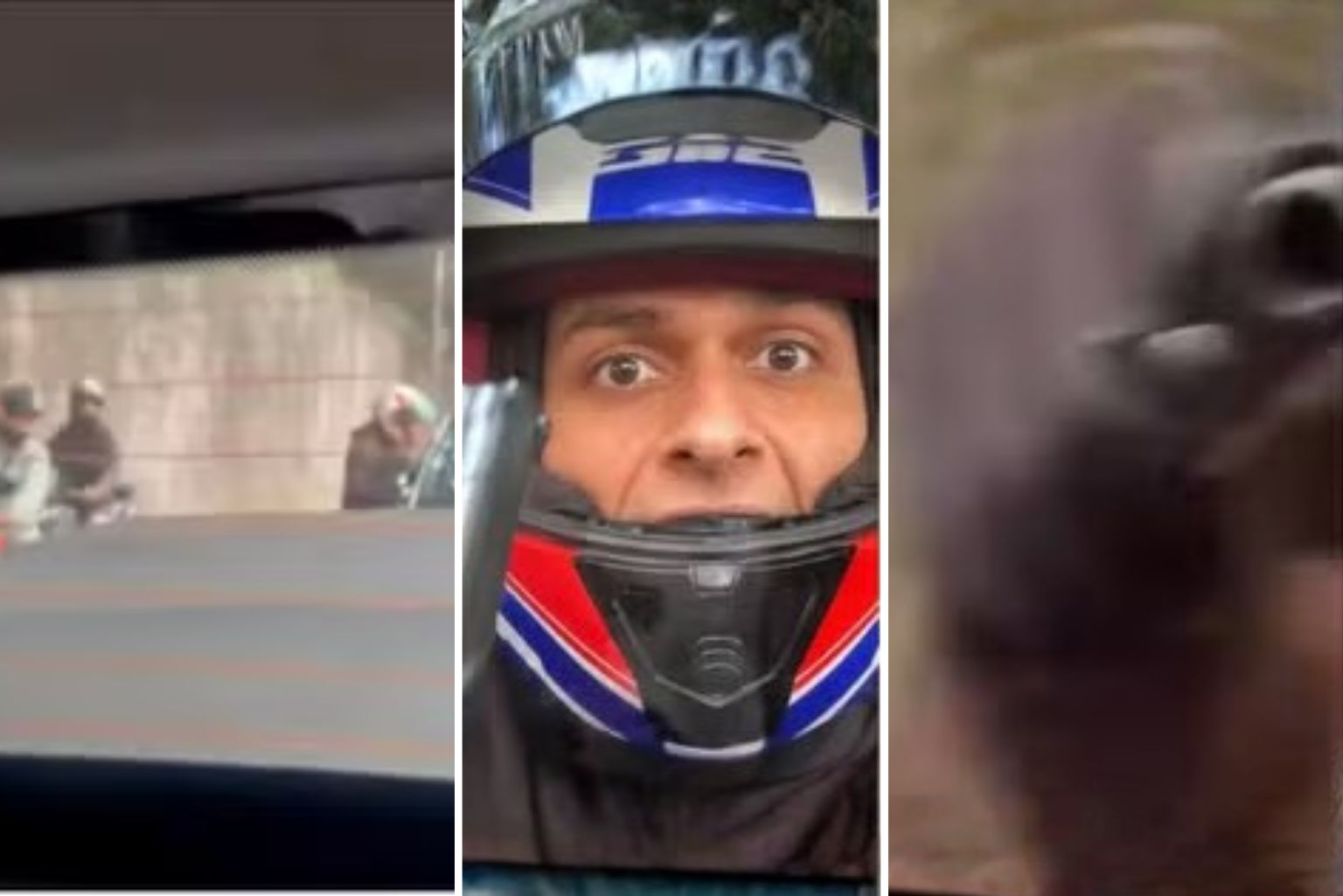 Criminoso aponta arma para carro blindado após motorista buzinar durante assalto no Morumbi