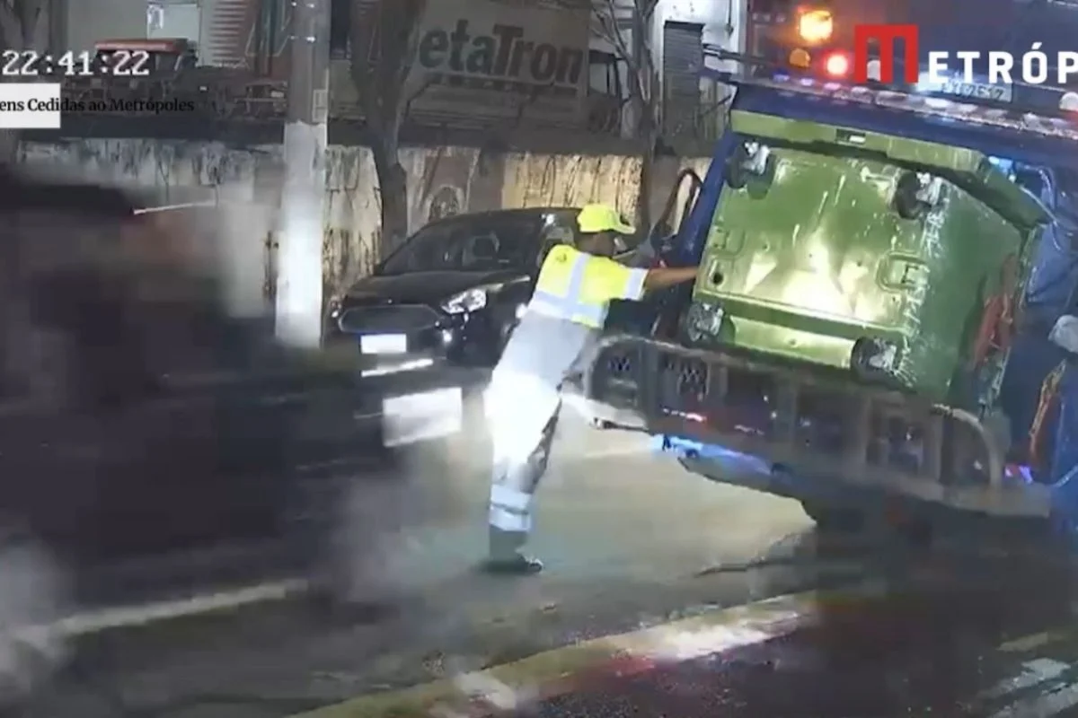 Coleta de lixo é suspensa em bairros de São Paulo após morte de gari atropelado por motorista embriagado