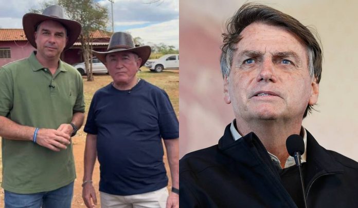 Amado Batista envia mensagem a Jair Bolsonaro durante encontro com Flávio e reafirma apoio à candidatura do senador Amado Batista envia mensagem a Jair Bolsonaro durante encontro com Flávio e reafirma apoio à candidatura do senador