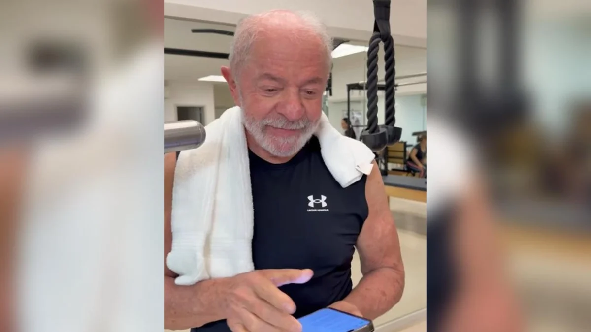 Lula grava vídeo na academia para divulgar inscrições do Prouni e aposta na imagem de disposição física