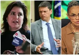Tarcísio questiona pré-candidaturas de Tebet e Marina ao Senado por São Paulo; legislação não exige origem política no estado Tarcísio questiona pré-candidaturas de Tebet e Marina ao Senado por São Paulo; legislação não exige origem política no estado