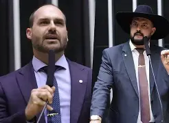 Zé Trovão chama Jair Bolsonaro de “covarde” e provoca reação de Eduardo Bolsonaro e aliados do ex-presidente Zé Trovão chama Jair Bolsonaro de “covarde” e provoca reação de Eduardo Bolsonaro e aliados do ex-presidente
