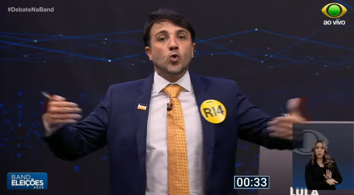 Renan Santos falou do Lula durante debate e diz: “Ou tá bêbado ou tá com a Janja; melhor ficar bêbado”