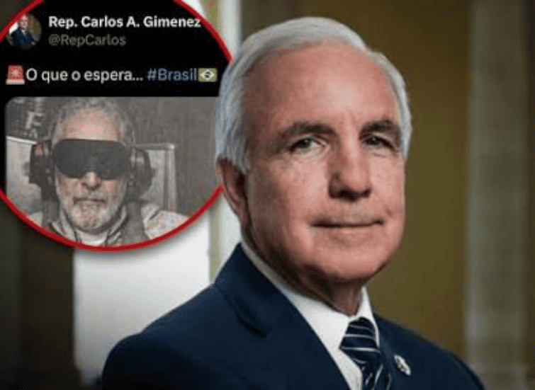 Deputado dos EUA publica montagem de Lula como Maduro capturado e diz que esse seria seu “destino”
