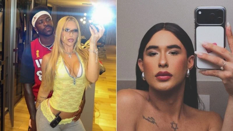 Vini Jr. publica fotos com Virginia Fonseca após atriz trans relatar interação do jogador nas redes