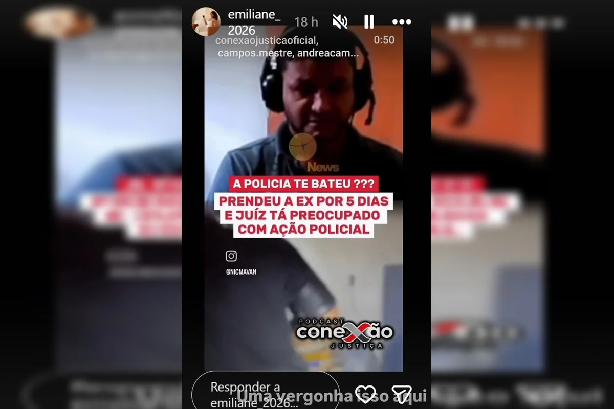 “Uma vergonha”: mulher acorrentada pelo ex reage a audiência de custódia e questiona abordagem de juiz