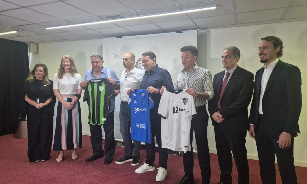 Governo de Minas anuncia R$ 32 milhões para Atlético, Cruzeiro e América após fim dos patrocínios de bets