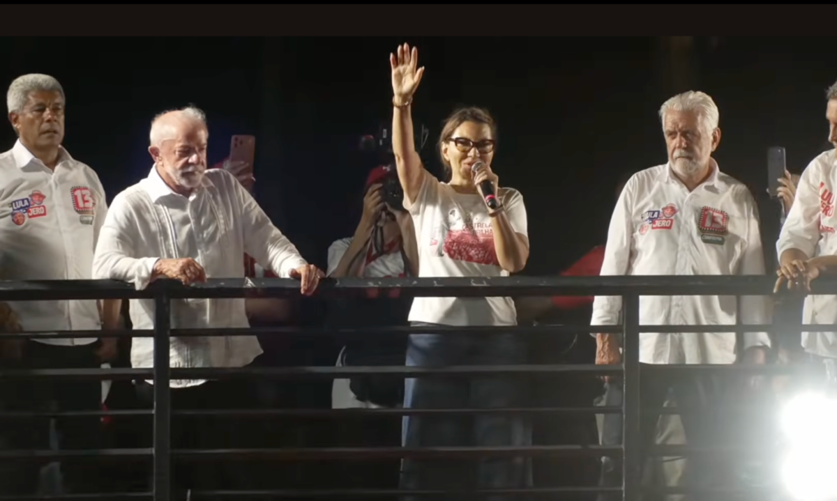 Janja chama Nikolas Ferreira de “piá de bosta” durante ato de Lula