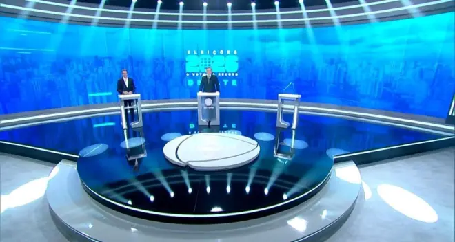 Tarcísio de Freitas não comparece ao debate da Record em São Paulo Tarcísio de Freitas não comparece ao debate da Record em São Paulo