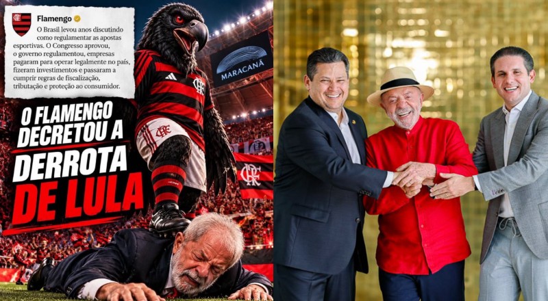 Flamengo reage a críticas de Lula, e discurso sobre bets provoca forte reação no futebol Flamengo reage a críticas de Lula, e discurso sobre bets provoca forte reação no futebol