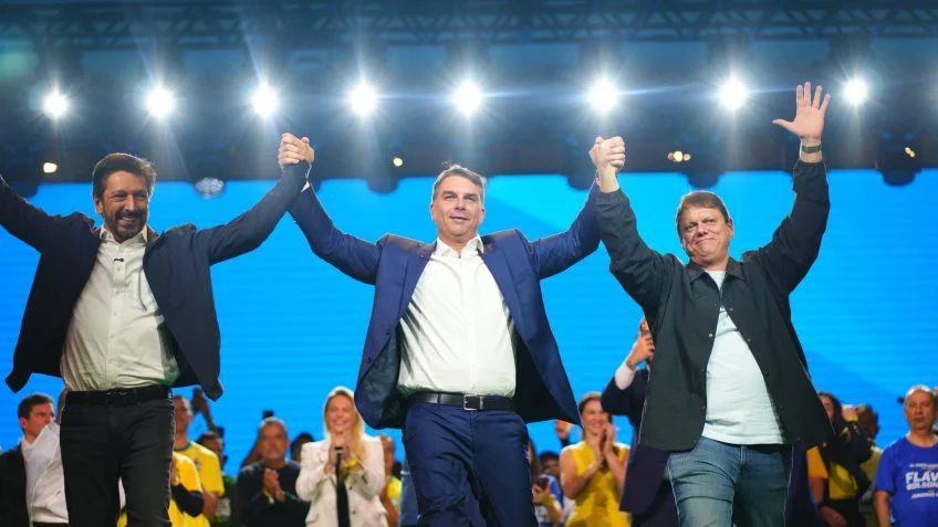 TARCÍSIO E RICARDO NUNES MOBILIZAM 300 PREFEITOS PARA ATO DE 7 DE SETEMBRO NA AVENIDA PAULISTA TARCÍSIO E RICARDO NUNES MOBILIZAM 300 PREFEITOS PARA ATO DE 7 DE SETEMBRO NA AVENIDA PAULISTA