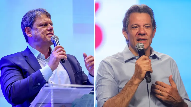 Paraná Pesquisas: Tarcísio aparece com 50,7% contra 33,3% de Haddad em SP