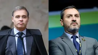 Mendonça determina afastamento de Andrei Rodrigues do comando da PF em meio a crise sobre monitoramento de ministro do STF Mendonça determina afastamento de Andrei Rodrigues do comando da PF em meio a crise sobre monitoramento de ministro do STF