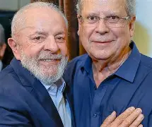 Lula pede votos para Zé Dirceu e chama retorno à Câmara de “reparação histórica” Lula pede votos para Zé Dirceu e chama retorno à Câmara de “reparação histórica”
