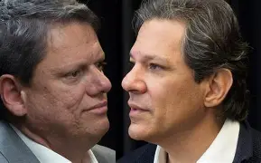 Tarcísio mantém vantagem sobre Haddad e caminha para a reeleição em São Paulo, aponta agregador