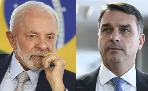 Lula recorre ao TSE contra declarações de Flávio Bolsonaro em sabatina da Globo e pede direito de resposta