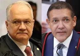 Nunes Marques cobra Fachin e questiona interferência do STF no TSE no caso de Nossa Senhora Aparecida Nunes Marques cobra Fachin e questiona interferência do STF no TSE no caso de Nossa Senhora Aparecida