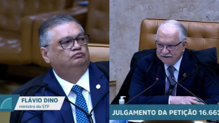 Dino ironiza Fachin com Aristóteles, e tensão aumenta no STF durante julgamento sobre Moraes