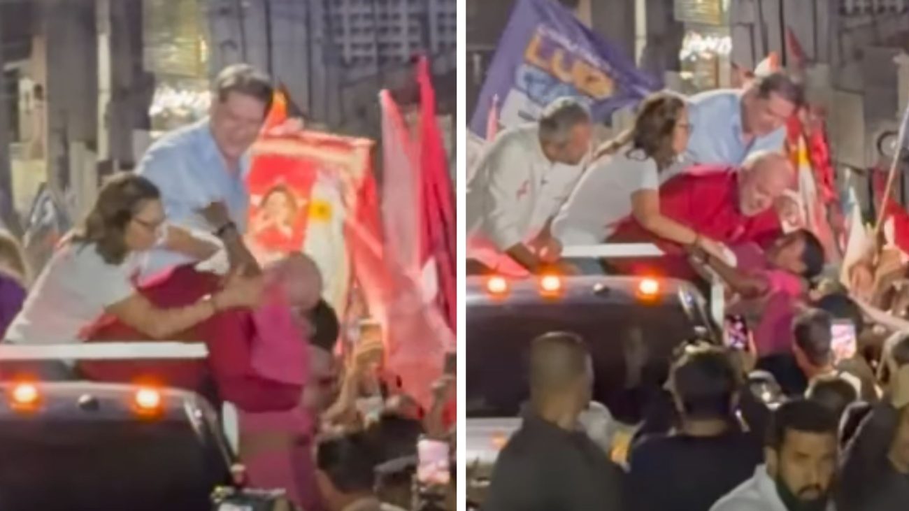 Janja interrompe abraço de eleitora em Lula e volta a ocupar o centro da cena política