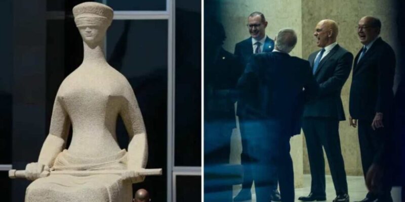 Ministros do STF explicam foto em que aparecem rindo em meio à crise do caso Master