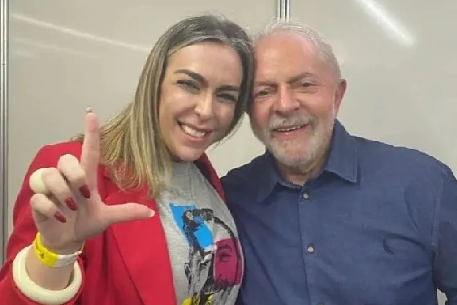 MULHER DE LULINHA CONTRARIA LULA E DEFENDE ROBERTA LUCHSINGER APÓS PRESIDENTE CHAMÁ-LA DE “PILANTRA”