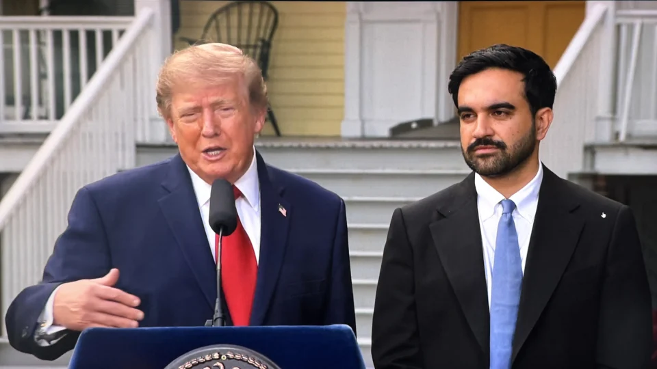 Trump diz esperar que Mamdani seja um grande prefeito de Nova York