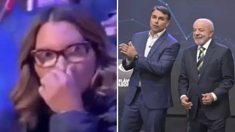 JANJA É REPREENDIDA PELA PRODUÇÃO DA BAND DURANTE DEBATE, E APOIADORES DO PL GRITAM “CALA A BOCA” JANJA É REPREENDIDA PELA PRODUÇÃO DA BAND DURANTE DEBATE, E APOIADORES DO PL GRITAM “CALA A BOCA”